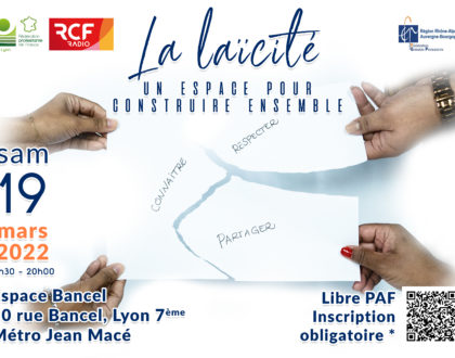 Laïcité Annonce Affichette