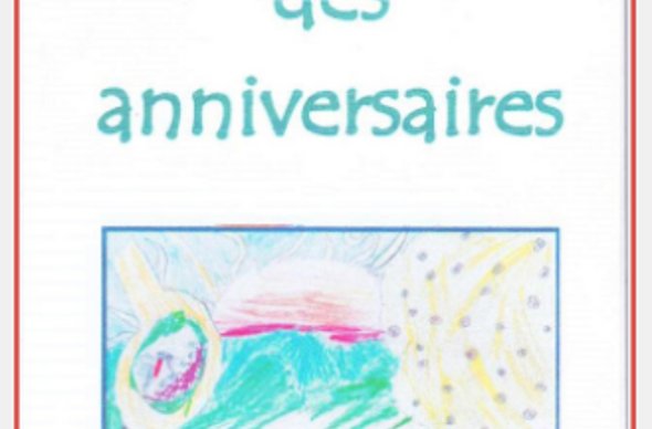 N’oubliez plus les anniversaires ! Le calendrier perpétuel illustré par les enfants