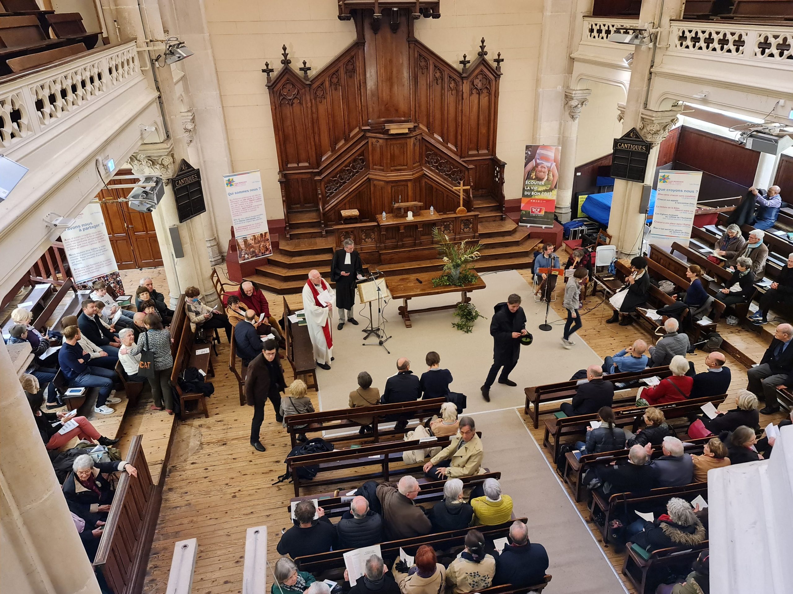 Prédication du culte œcuménique du dimanche des Rameaux