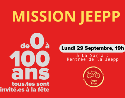 Rentrée de la Mission JEEPP